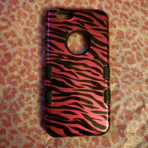 💖Pink Zebra Print Phone Case💖